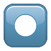 Émoji ⏺️ Bouton Enregistrer sur Apple iOS 9.3.