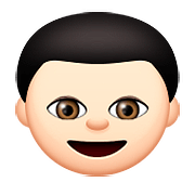 Emoji 👦🏻 Bambino: Carnagione Chiara su Apple iOS 9.3.