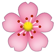 🌸 Emoji Kirschblüte Apple iOS 9.3.