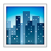 Emoji 🏙️ Paesaggio Urbano su Apple iOS 9.3.