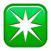 ✳️ Emoji achtzackiger Stern Apple iOS 9.3.