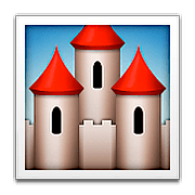Émoji 🏰 Château sur Apple iOS 9.3.