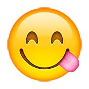 😋 Emoji sich die Lippen leckendes Gesicht Apple iOS 9.3.