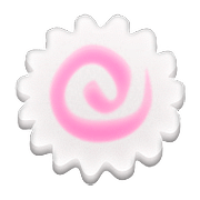 Emoji 🍥 Tortino Di Pesce A Spirale su Apple iOS 9.3.