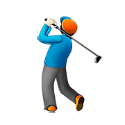 Émoji 🏌️ Joueur De Golf sur Apple iOS 9.3.
