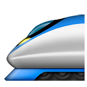 Émoji 🚄 TGV sur Apple iOS 9.3.