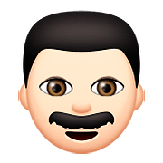👨🏻 Emoji Hombre: Tono De Piel Claro en Apple iOS 9.3.