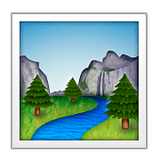 Émoji 🏞️ Parc National sur Apple iOS 9.3.
