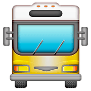 Émoji 🚍 Bus De Face sur Apple iOS 9.3.