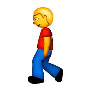 🚶 Emoji Persona Caminando en Apple iOS 9.3.