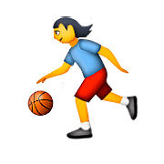 Emoji ⛹️ Persona Che Fa Rimbalzare Una Palla su Apple iOS 9.3.
