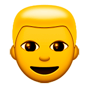 👱 Emoji Persona Adulta Rubia en Apple iOS 9.3.