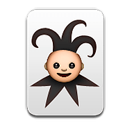 Emoji 🃏 Jolly su Apple iOS 9.3.