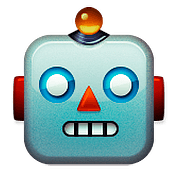 Emoji 🤖 Faccina Di Robot su Apple iOS 9.3.