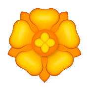 🏵️ Emoji Rosette Apple iOS 9.3.