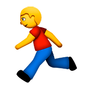 Emoji 🏃 Persona Che Corre su Apple iOS 9.3.