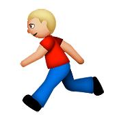 🏃🏼 Emoji Persona Corriendo: Tono De Piel Claro Medio en Apple iOS 9.3.