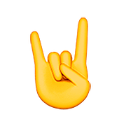 🤘 Emoji Saudação Do Rock na Apple iOS 9.3.