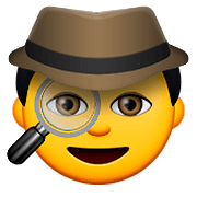 Emoji 🕵️ Detective su Apple iOS 9.3.