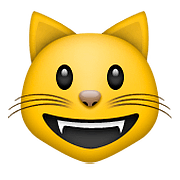 Emoji 😺 Gatto Che Sorride su Apple iOS 9.3.