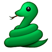Emoji 🐍 Serpente su Apple iOS 9.3.