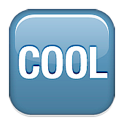 Émoji 🆒 Bouton Cool sur Apple iOS 9.3.