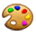 Emoji 🎨 Tavolozza Dei Colori su Apple iPhone OS 2.2.