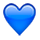 Emoji 💙 Cuore Azzurro su Apple iPhone OS 2.2.