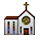 ⛪ Emoji Igreja na Apple iPhone OS 2.2.