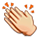 👏 Emoji klatschende Hände Apple iPhone OS 2.2.