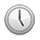 Emoji 🕔 Ore Cinque su Apple iPhone OS 2.2.