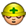 👷 Emoji Trabalhador De Construção Civil na Apple iPhone OS 2.2.