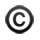 Emoji ©️ Copyright su Apple iPhone OS 2.2.