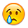 Emoji 😢 Faccina Che Piange su Apple iPhone OS 2.2.