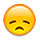 😞 Emoji Cara Decepcionada en Apple iPhone OS 2.2.