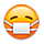 Emoji 😷 Faccina Con Mascherina su Apple iPhone OS 2.2.