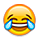 😂 Emoji Rosto Chorando De Rir na Apple iPhone OS 2.2.