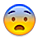 Emoji 😨 Faccina Impaurita su Apple iPhone OS 2.2.
