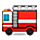 🚒 Emoji Feuerwehrauto Apple iPhone OS 2.2.