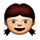 Emoji 👧 Bambina su Apple iPhone OS 2.2.