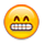😁 Emoji Cara Radiante Con Ojos Sonrientes en Apple iPhone OS 2.2.
