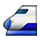 🚄 Emoji Hochgeschwindigkeitszug mit spitzer Nase Apple iPhone OS 2.2.