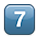 Émoji 7️⃣ Touches : 7 sur Apple iPhone OS 2.2.