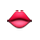 Émoji 💋 Trace De Rouge à Lèvres sur Apple iPhone OS 2.2.