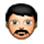 Emoji 👨 Uomo su Apple iPhone OS 2.2.