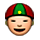 👲 Emoji Homem De Boné na Apple iPhone OS 2.2.