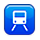 Emoji 🚇 Metropolitana su Apple iPhone OS 2.2.
