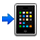 Emoji 📲 Telefono Cellulare Con Freccia su Apple iPhone OS 2.2.