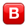 🅱️ Emoji Großbuchstabe B in rotem Quadrat Apple iPhone OS 2.2.