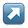 Emoji ↗️ Freccia Rivolta Verso Destra Che Punta In Alto su Apple iPhone OS 2.2.